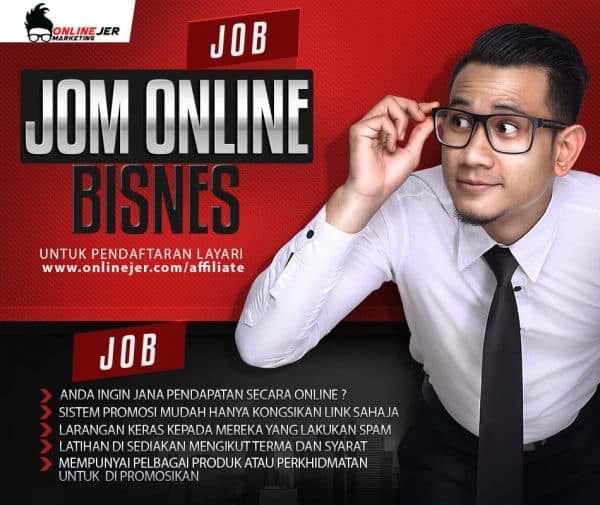 Jom Online Bisnes Poster-JOB