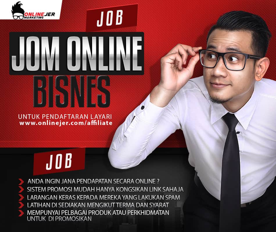 Jom Online Bisnes Poster-JOB